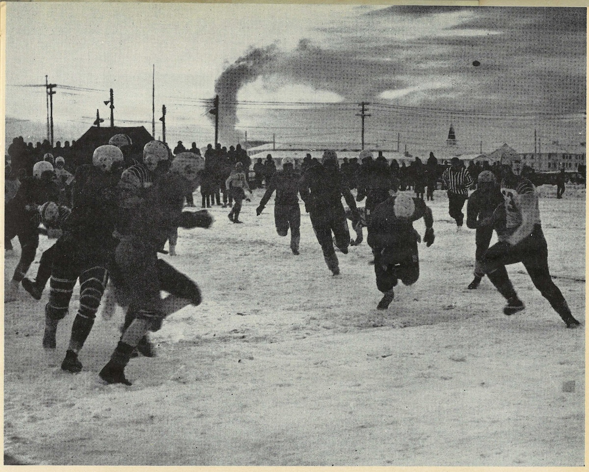Though the Ice Bowl and the Northern Alaska Football Conference ended long ago, their legacy endures through winter contests like the recently played Commander’s Cup hockey game.