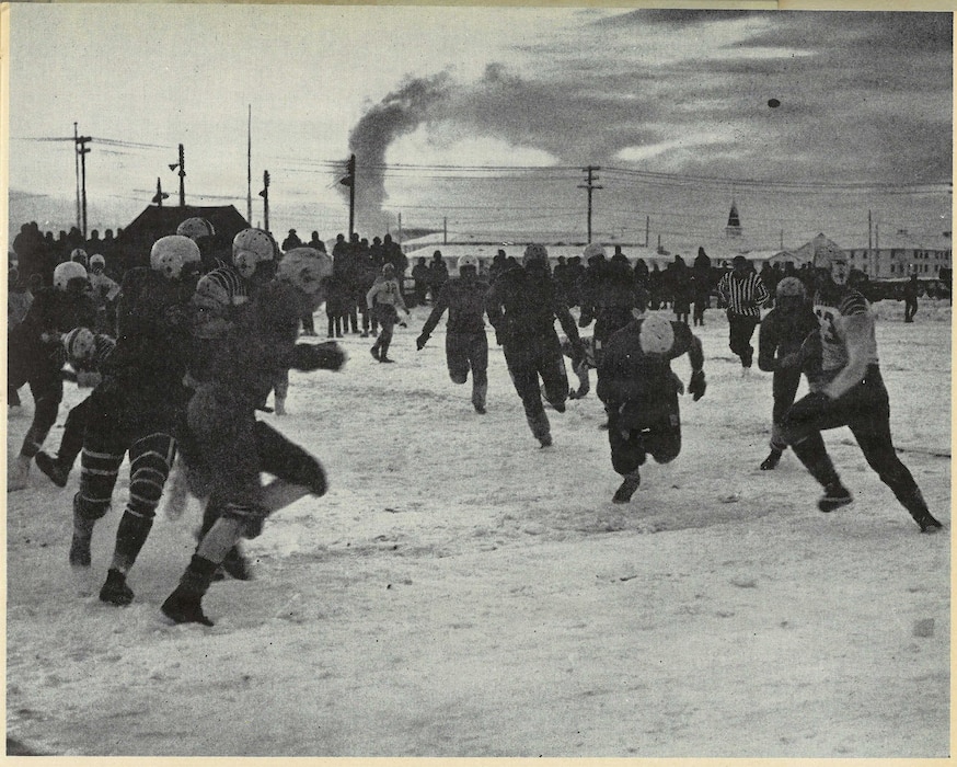 Though the Ice Bowl and the Northern Alaska Football Conference ended long ago, their legacy endures through winter contests like the recently played Commander’s Cup hockey game.