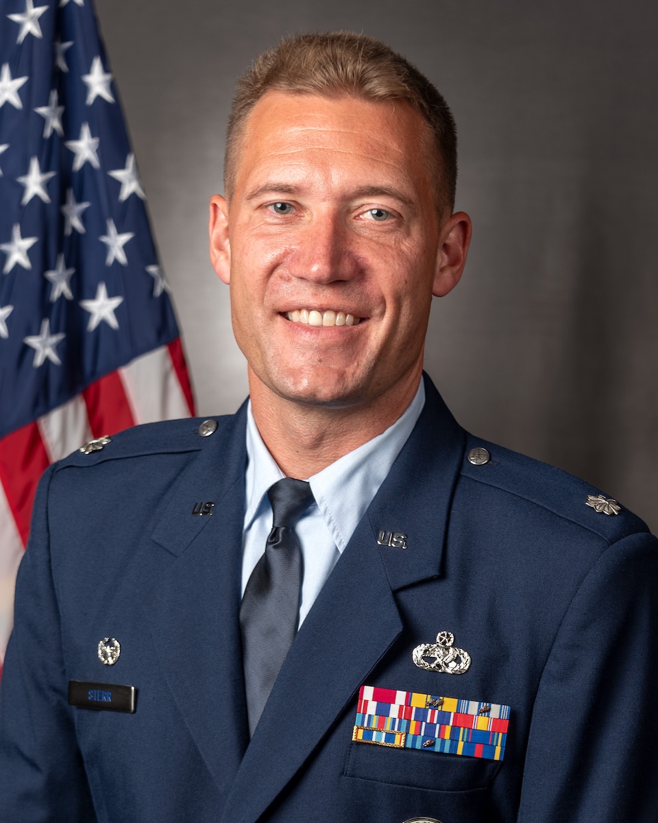 Airman posing for portrait.
