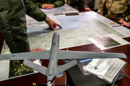 Airmen from the 188th Wing Operations Group put their skills to the test during Exercise Sentry South 26-2 in Gulfport, Mississippi, training alongside joint and international partners in a dynamic, contested environment.