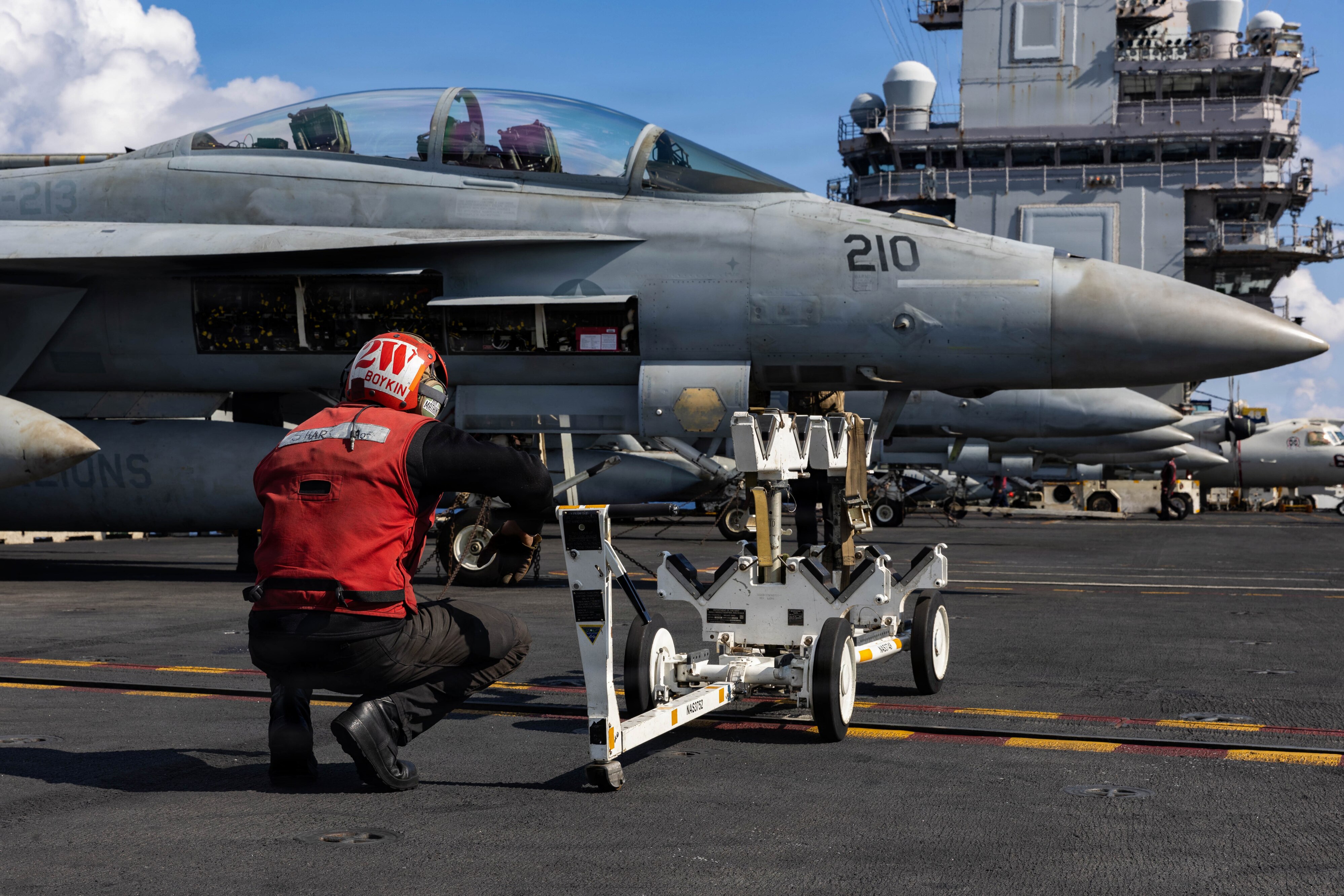 USS Gerald R. Ford Conducts Operations in Support of Operation