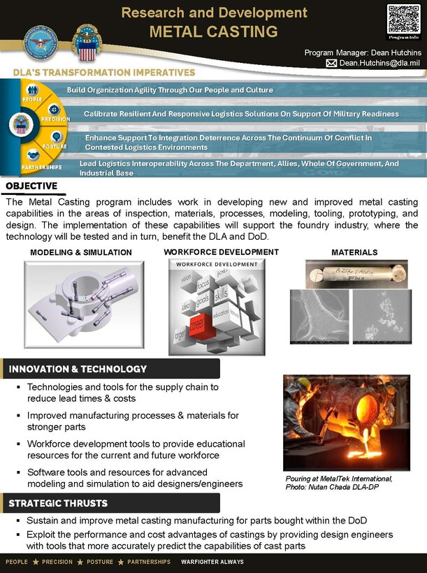 Metal Casting brochure image