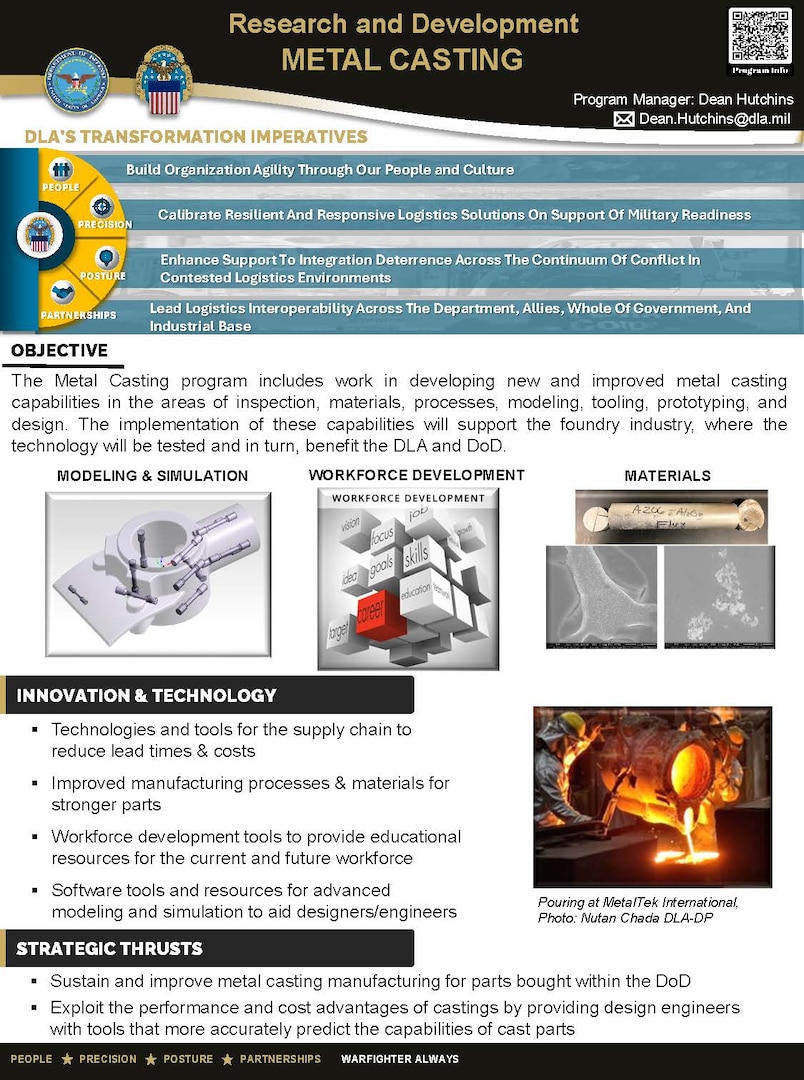 Metal Casting brochure image