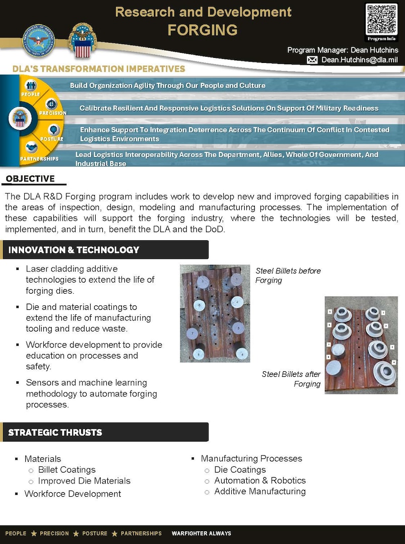 Forging brochure image