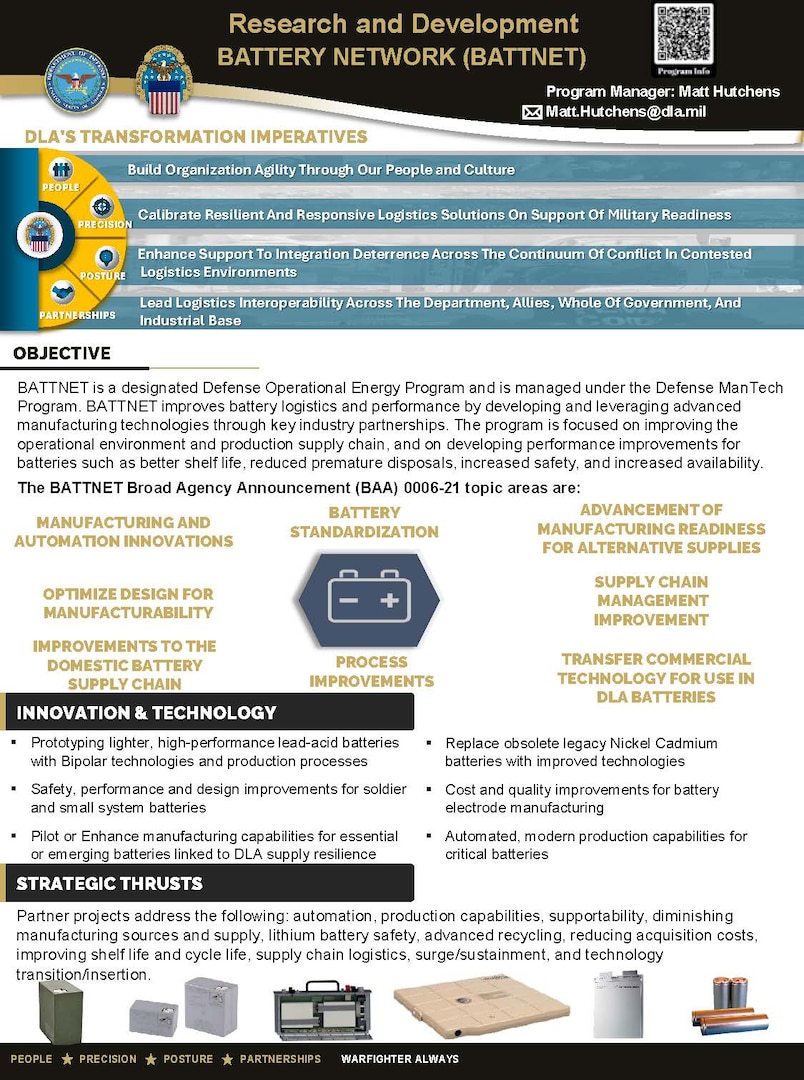 BATTNET brochure image
