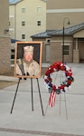 The Navy Medicine Training Support Command held a memorial service for Hospital Corpsman Third Class John T. Fralish at Joint Base San Antonio-Fort Sam Houston, Texas, Feb. 6, 2026. This year marks the 20th anniversary of Fralish’s passing during the War on Terror. (U.S. Navy photo by Mass Communication Specialist Seaman Apprentice Christine Walters).