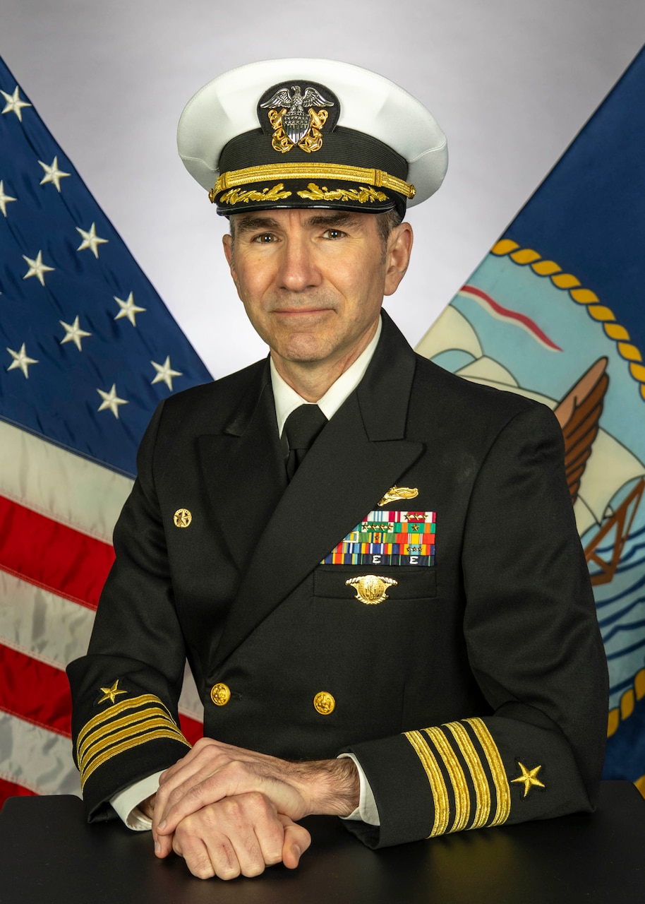 Capt. Edward Alden McLellan III, Commanding Officer, Information Warfare Squadron NINE