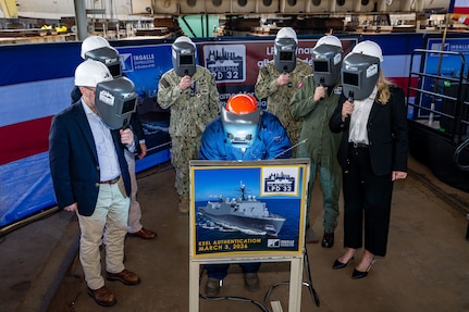 Keel Laid for Future USS Philadelphia