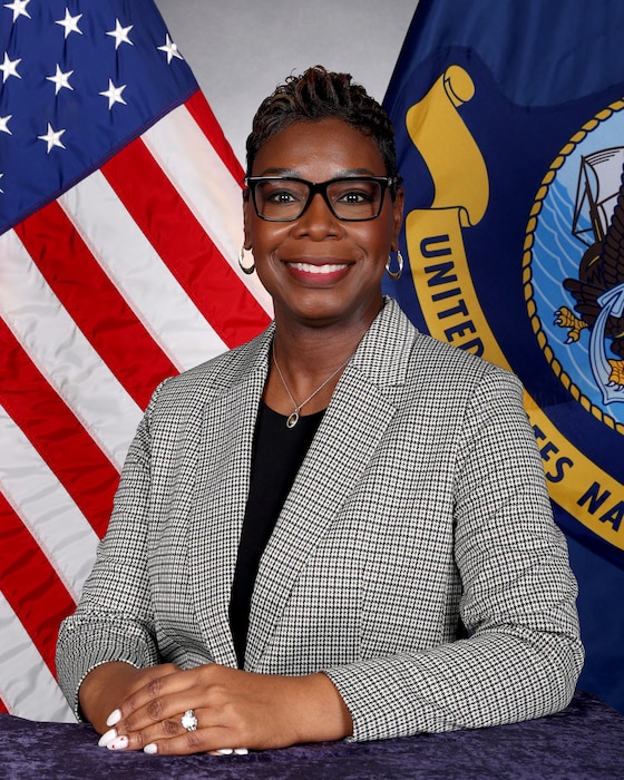 DAHLGREN, Va. (Feb. 17, 2026) Official portrait of Stephanie Allison. (U.S. Navy photo by Michael Bova)