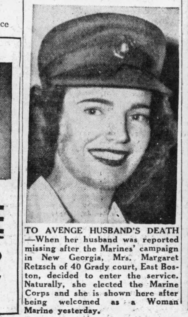 U.S. Marine Corps Pfc. Norton V. Retzsch