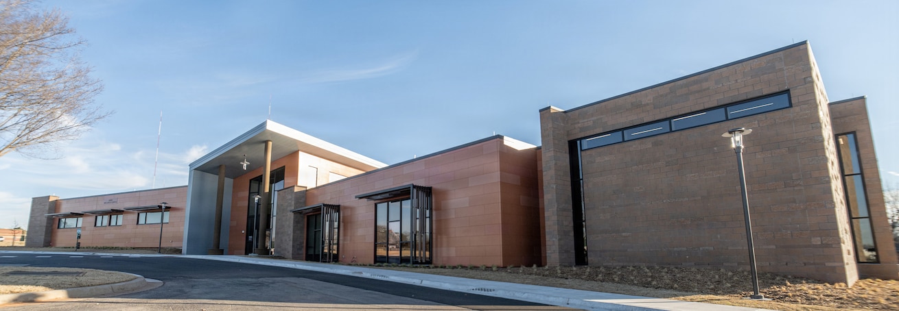 Exterior of OKNG Wellness Center