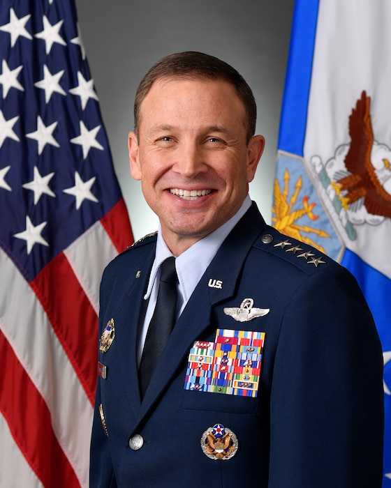 Air Force Vice Chief of Staff Gen. John Lamontagne official portrait.