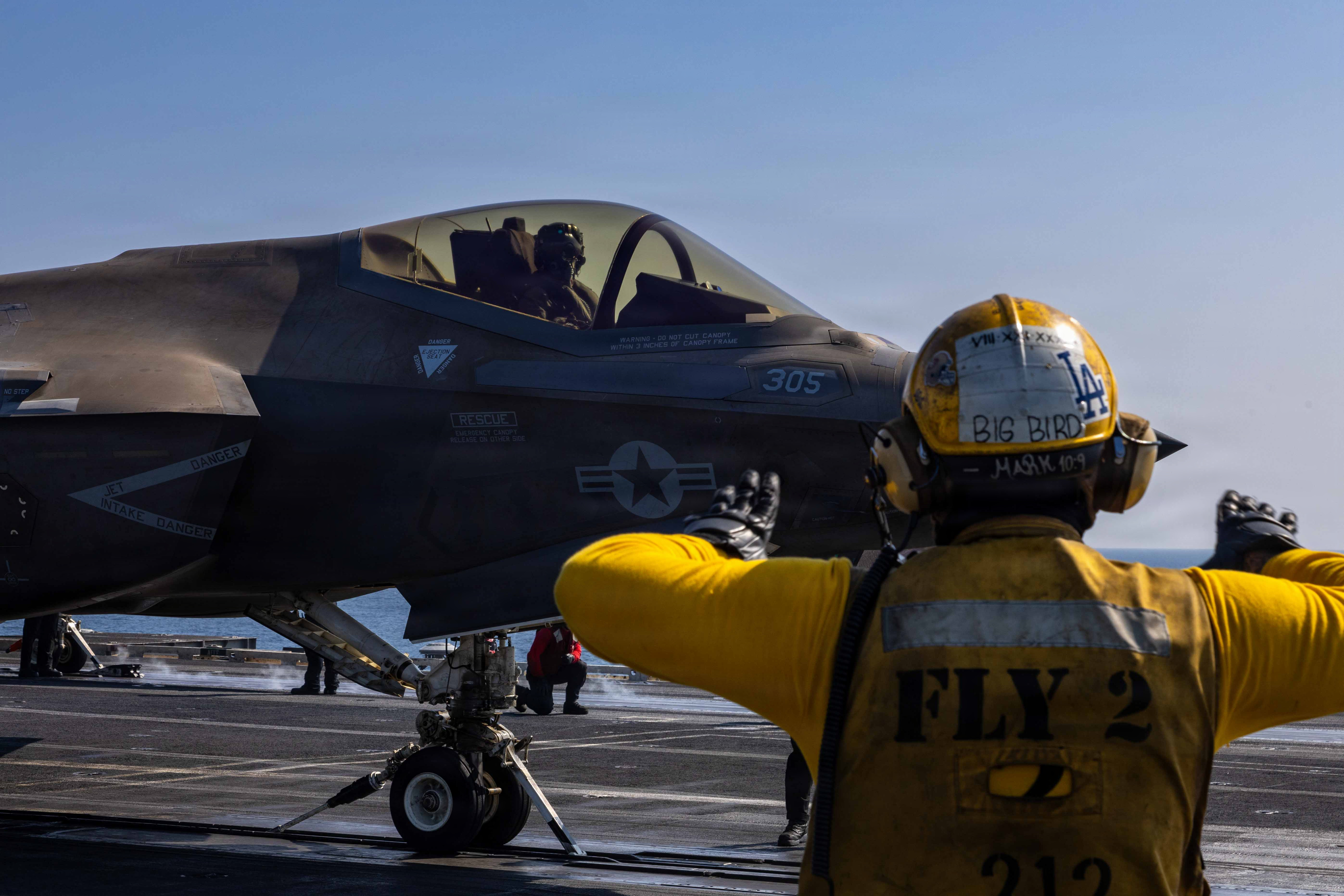 USS Abraham Lincoln Flight Operations in Support of Operation Epic