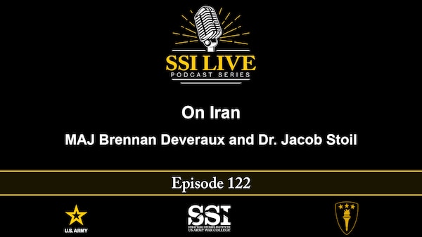 Slide for SSI Live Podcast Episode122: On Iran