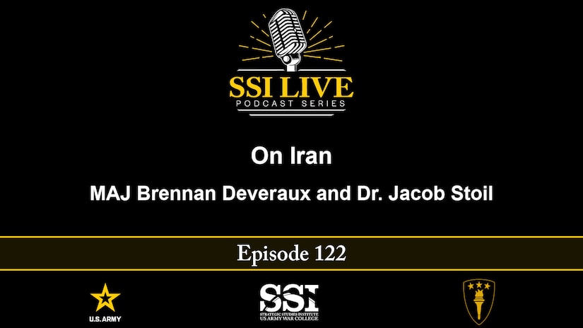 Slide for SSI Live Podcast Episode122: On Iran