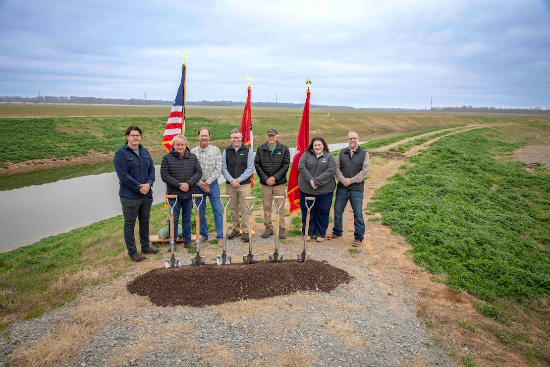 The U.S. Army Corps of Engineers (USACE) Memphis District marked three major infrastructure milestones in eastern Arkansas, Mar. 3, 2026. The events included groundbreaking ceremonies for the Grand Prairie Region Project and the Bayou Meto Basin Project and a ribbon-cutting to celebrate the successful installation of three new gearboxes at Graham Burke Pumping Station. 

All three achievements reflect significant advances in safeguarding Arkansas's water resources and the communities that rely on these critical water supplies.