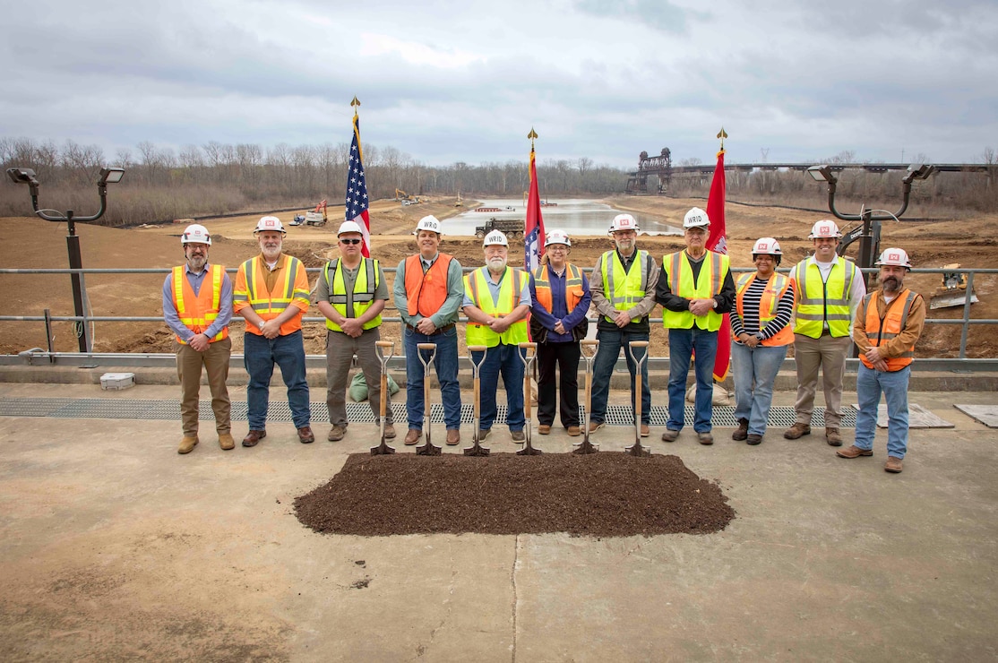 The U.S. Army Corps of Engineers (USACE) Memphis District marked three major infrastructure milestones in eastern Arkansas, Mar. 3, 2026. The events included groundbreaking ceremonies for the Grand Prairie Region Project and the Bayou Meto Basin Project and a ribbon-cutting to celebrate the successful installation of three new gearboxes at Graham Burke Pumping Station. 

All three achievements reflect significant advances in safeguarding Arkansas's water resources and the communities that rely on these critical water supplies.