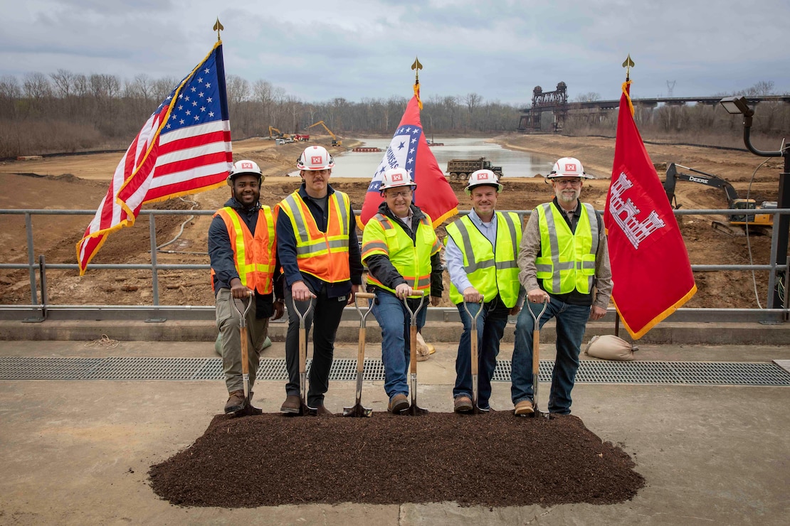 The U.S. Army Corps of Engineers (USACE) Memphis District marked three major infrastructure milestones in eastern Arkansas, Mar. 3, 2026. The events included groundbreaking ceremonies for the Grand Prairie Region Project and the Bayou Meto Basin Project and a ribbon-cutting to celebrate the successful installation of three new gearboxes at Graham Burke Pumping Station. 

All three achievements reflect significant advances in safeguarding Arkansas's water resources and the communities that rely on these critical water supplies.