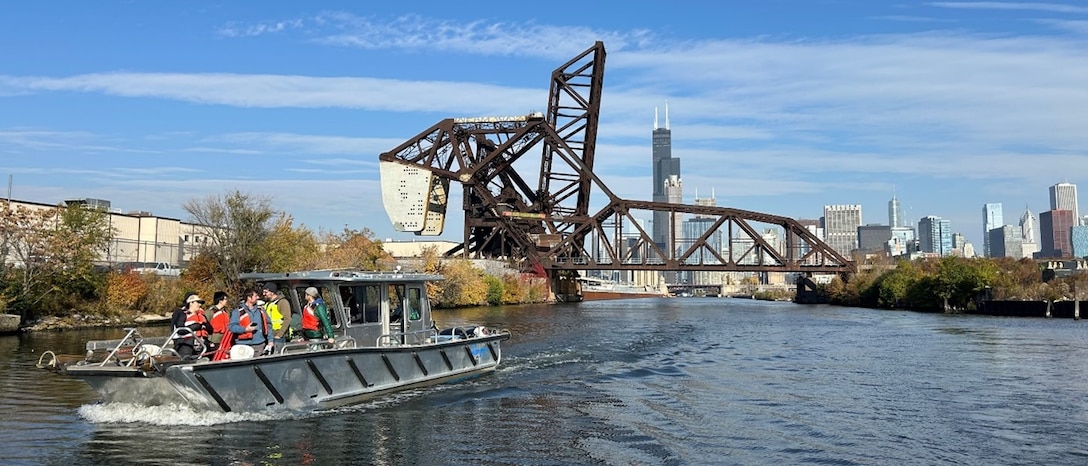CAWSRR Site Visit South Branch Chicago River (USACE image)