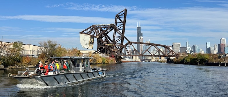 CAWSRR Site Visit South Branch Chicago River (USACE image)