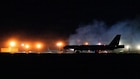 A U.S. Air Force B-52H Stratofortress bomber taxis for takeoff in support of Operation Epic Fury, March 2, 2026. (U.S. Air Force Photo)