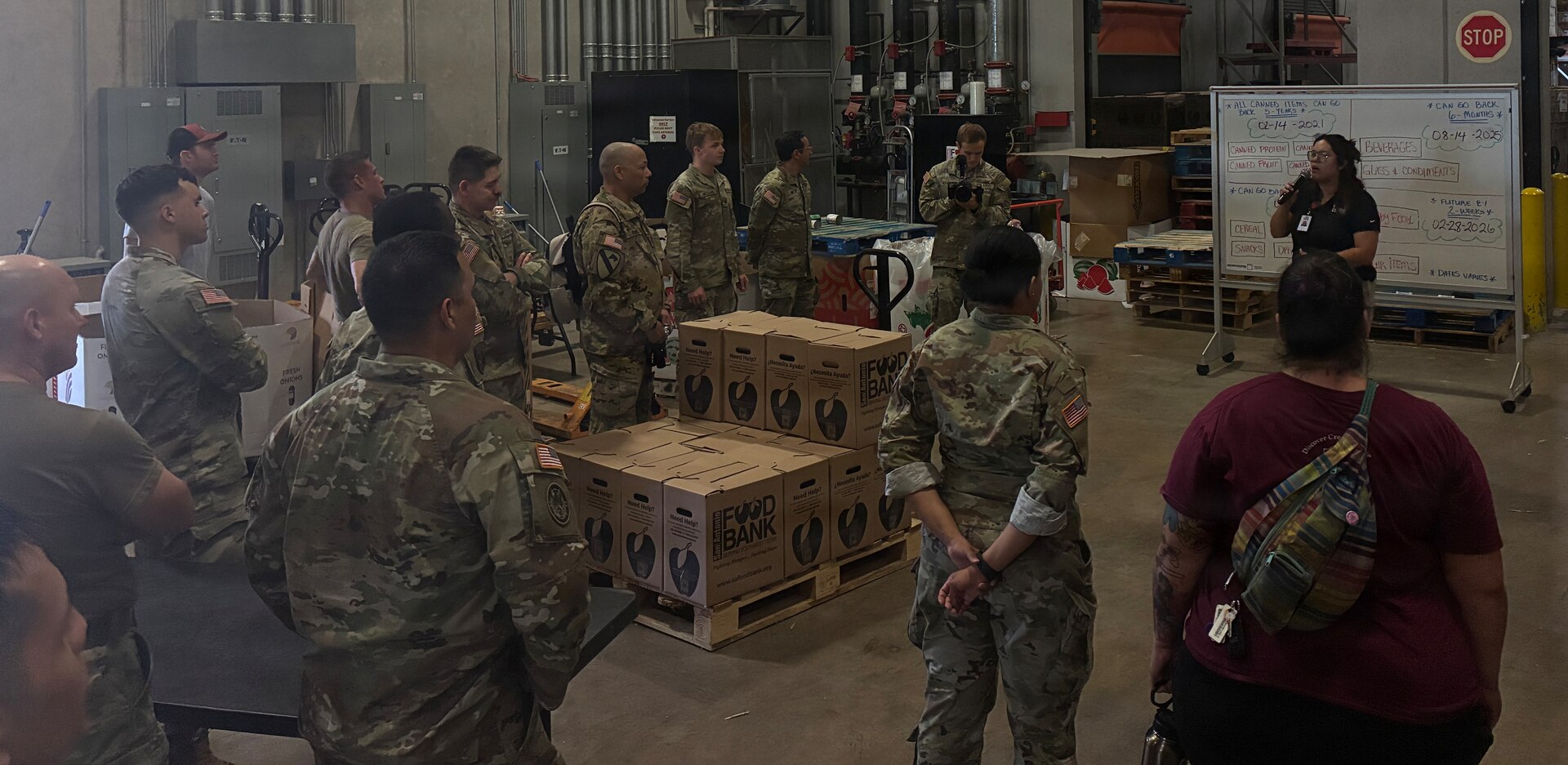205th TPASE Soldiers Volunteer
