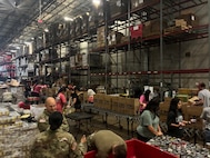 205th Theater Public Affairs Support Element and San Antonio Food Bank