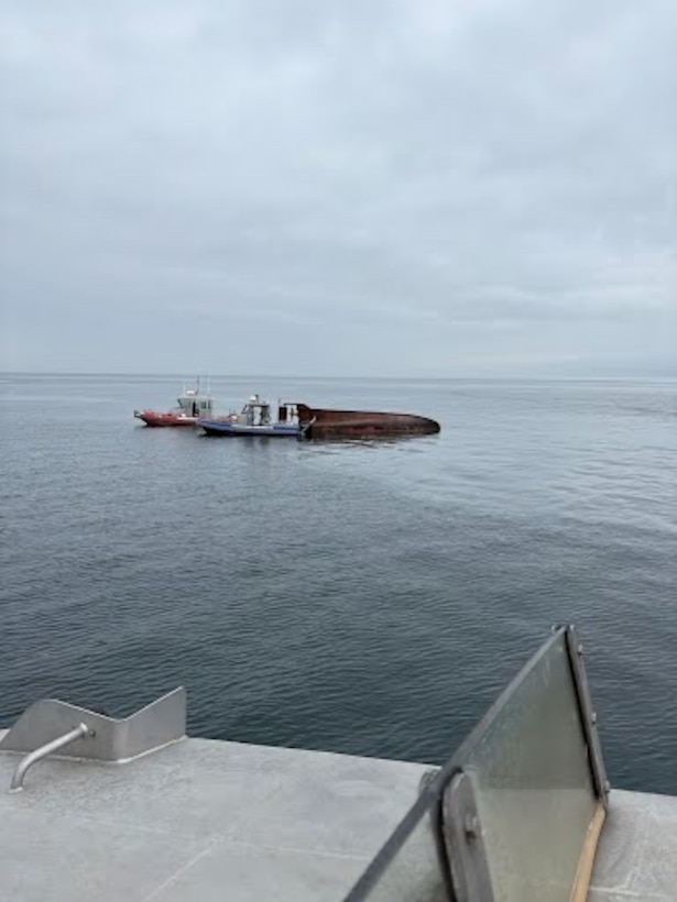 The Coast Guard is searching for a missing man in the water near Race Point in Provincetown, Mass., Thursday.