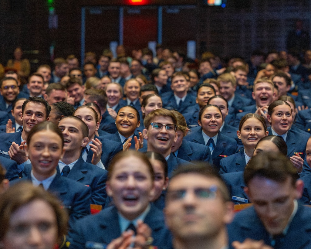 The cadets of class 2026 receive their first assignments on Billet Night at the U.S. Coast Guard Academy, New London, Connecticut, March 5, 2026 . During the event, each cadet will receive their billet, a specific job assignment at a Coast Guard unit. This is a highly anticipated event for the graduating class, as it marks the first step towards a career of service to the country.(U.S. Coast Guard photo by Petty Officer 2nd Class Janessa-Reyanna Warschkow)