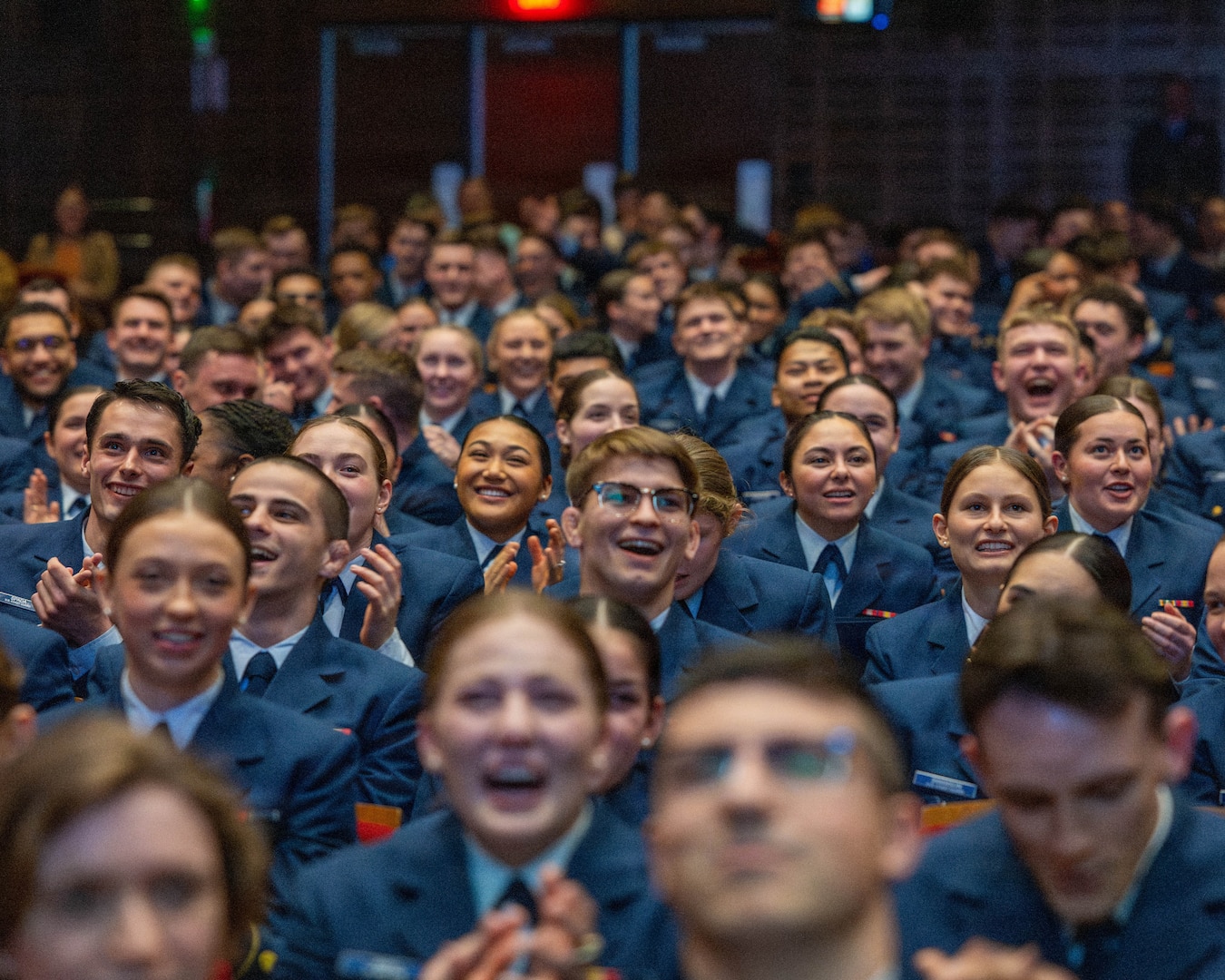 The cadets of class 2026 receive their first assignments on Billet Night at the U.S. Coast Guard Academy, New London, Connecticut, March 5, 2026 . During the event, each cadet will receive their billet, a specific job assignment at a Coast Guard unit. This is a highly anticipated event for the graduating class, as it marks the first step towards a career of service to the country.(U.S. Coast Guard photo by Petty Officer 2nd Class Janessa-Reyanna Warschkow)