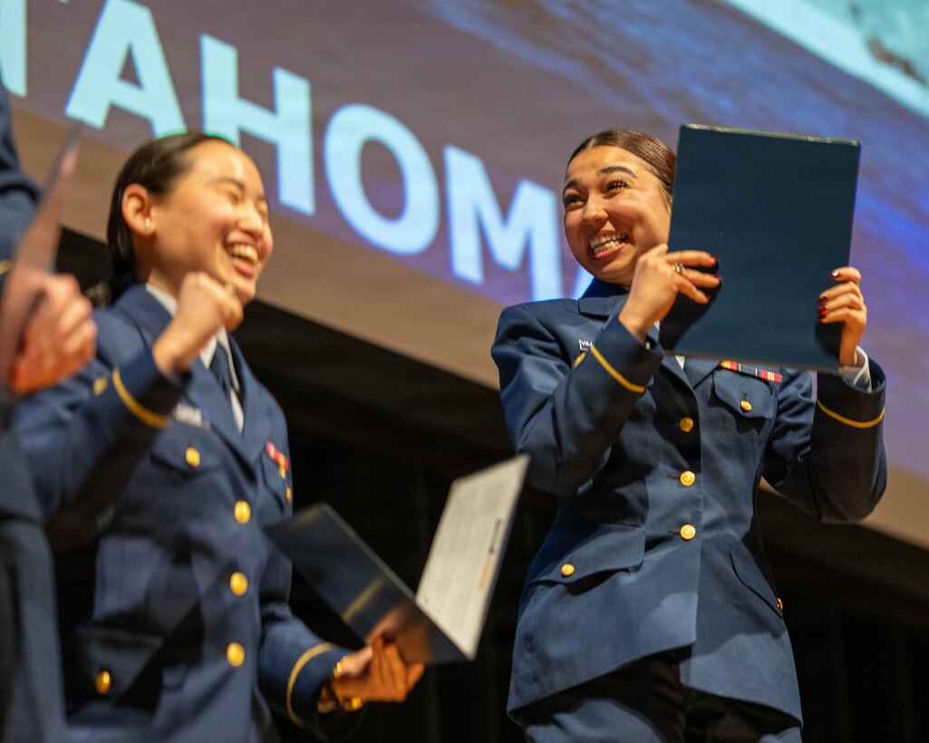 The cadets of class 2026 receive their first assignments on Billet Night at the U.S. Coast Guard Academy, New London, Connecticut, March 5, 2026 . During the event, each cadet will receive their billet, a specific job assignment at a Coast Guard unit. This is a highly anticipated event for the graduating class, as it marks the first step towards a career of service to the country. (U.S. Coast Guard photo by Petty Officer 2nd Class Janessa-Reyanna Warschkow)