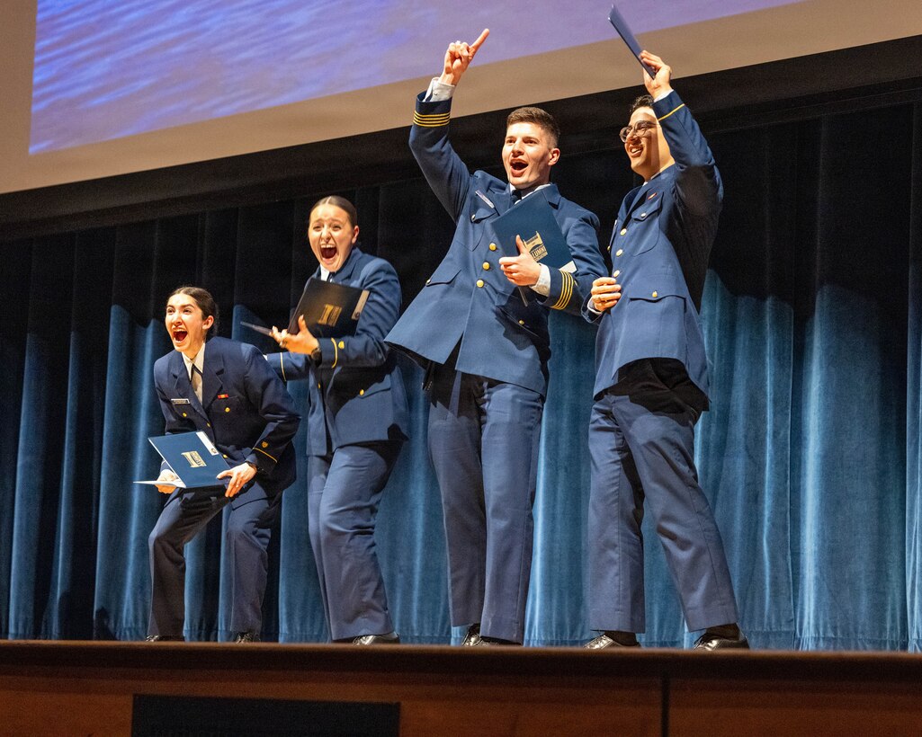 The cadets of class 2026 receive their first assignments on Billet Night at the U.S. Coast Guard Academy, New London, Connecticut, March 5, 2026 . During the event, each cadet will receive their billet, a specific job assignment at a Coast Guard unit. This is a highly anticipated event for the graduating class, as it marks the first step towards a career of service to the country. (U.S. Coast Guard photo by Petty Officer 2nd Class Janessa-Reyanna Warschkow)