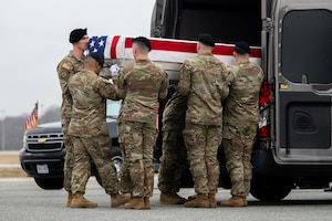 Army Sgt. 1st Class Nicole M. Amor honored in dignified transfer March 7