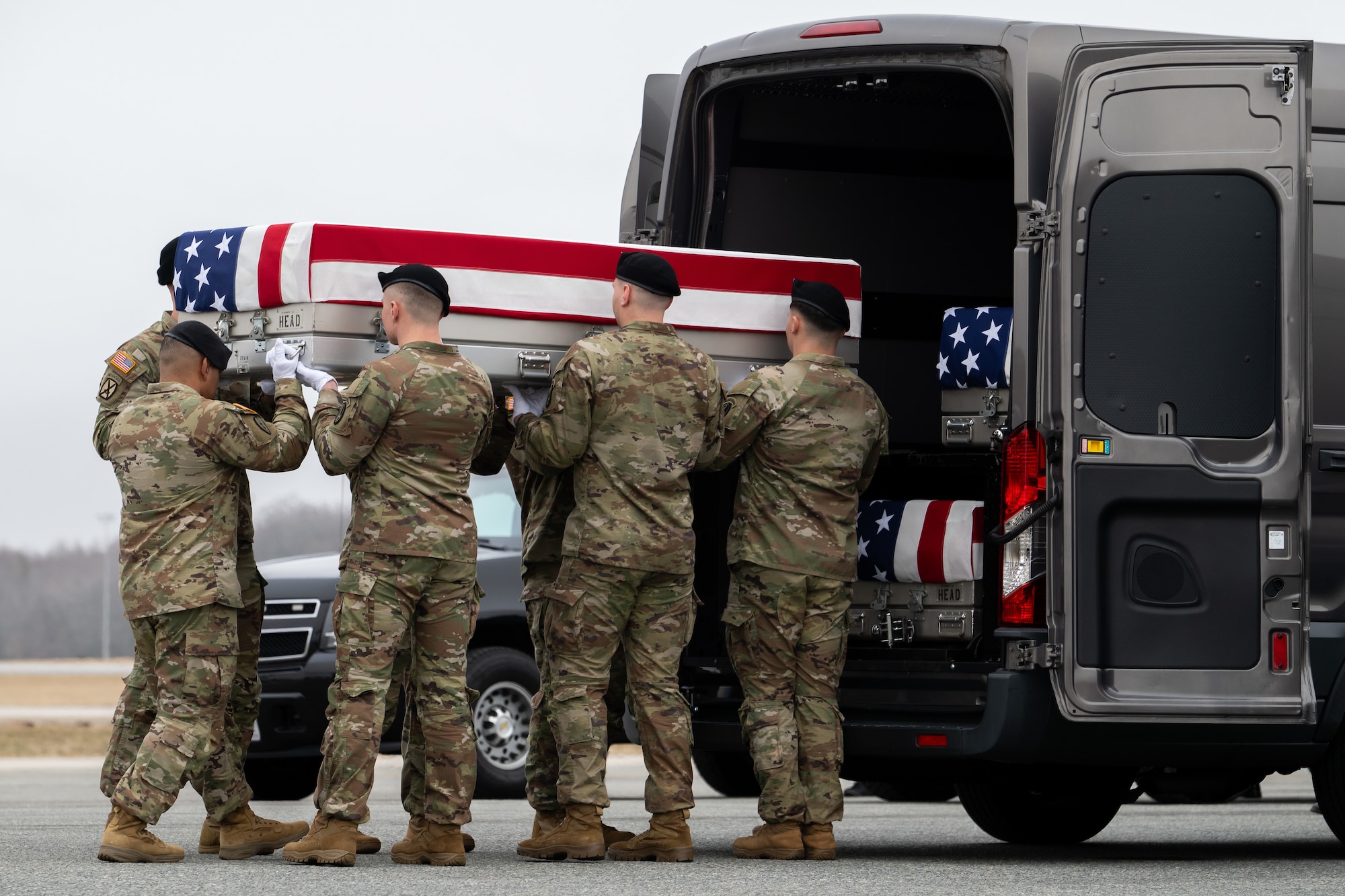 Army Sgt. Declan J. Coady honored in dignified transfer March 7