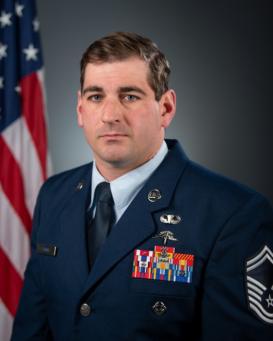 Senior Master Sgt. Dallas Stoll, operations superintendent for the 123rd Special Tactics Squadron, has been named the Kentucky Air National Guard’s Senior Non-Commissioned Officer of the Year for 2026. He will be honored at a banquet in Louisville, Ky., March 14, 2026. (U.S. Air National Guard photo by Phil Speck)