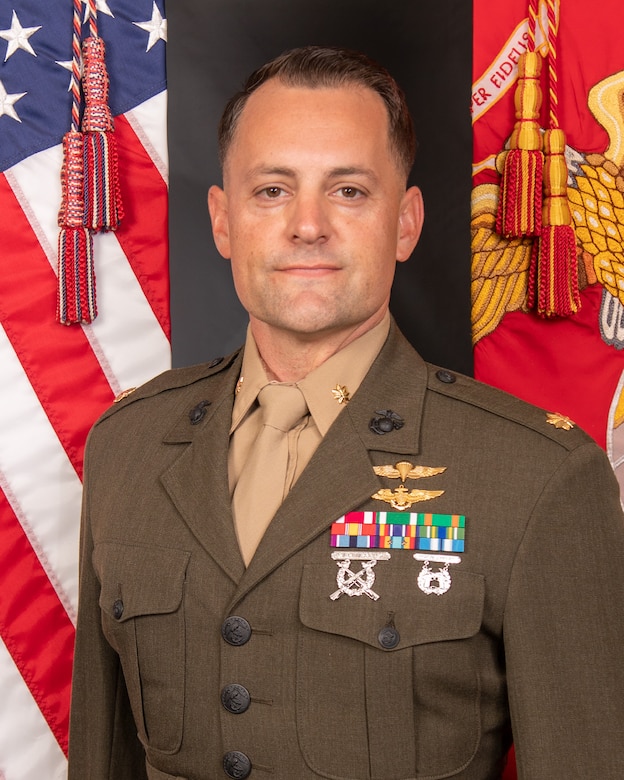 Command board photo of Maj. Joshua Soltan
