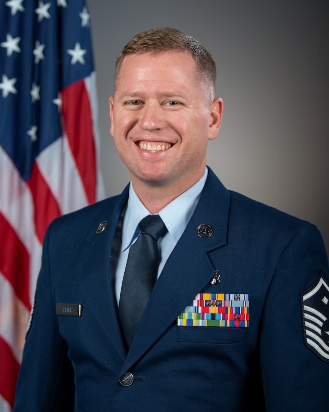 Master Sgt. Josh Pence, first sergeant for 123rd Medical Group, has been named the Kentucky Air National Guard’s First Sergeant of the Year for 2026. He will be honored at a banquet in Louisville, Ky., March 14, 2026. (U.S. Air National Guard photo by Phil Speck)