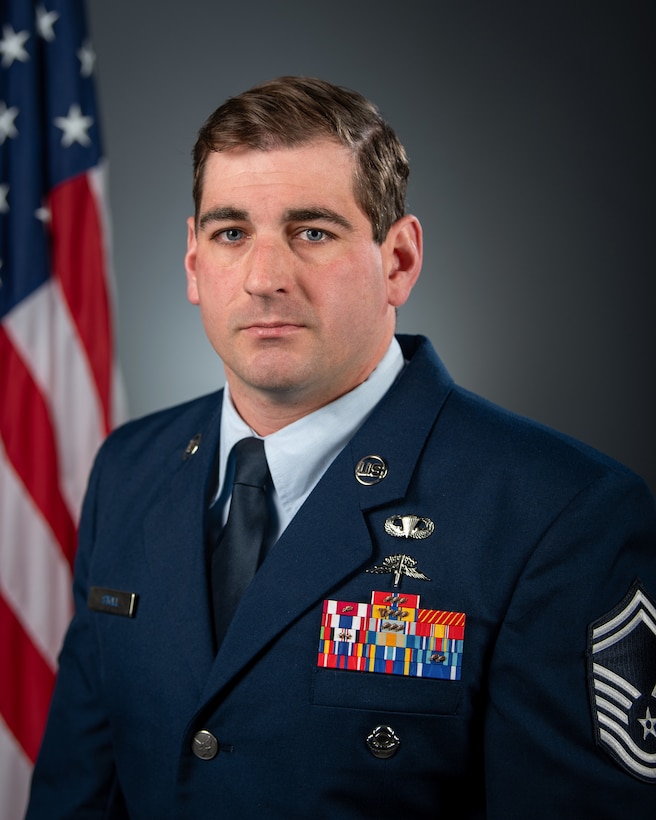 Senior Master Sgt. Dallas Stoll, operations superintendent for the 123rd Special Tactics Squadron, has been named the Kentucky Air National Guard’s Senior Non-Commissioned Officer of the Year for 2026. He will be honored at a banquet in Louisville, Ky., March 14, 2026. (U.S. Air National Guard photo by Phil Speck)