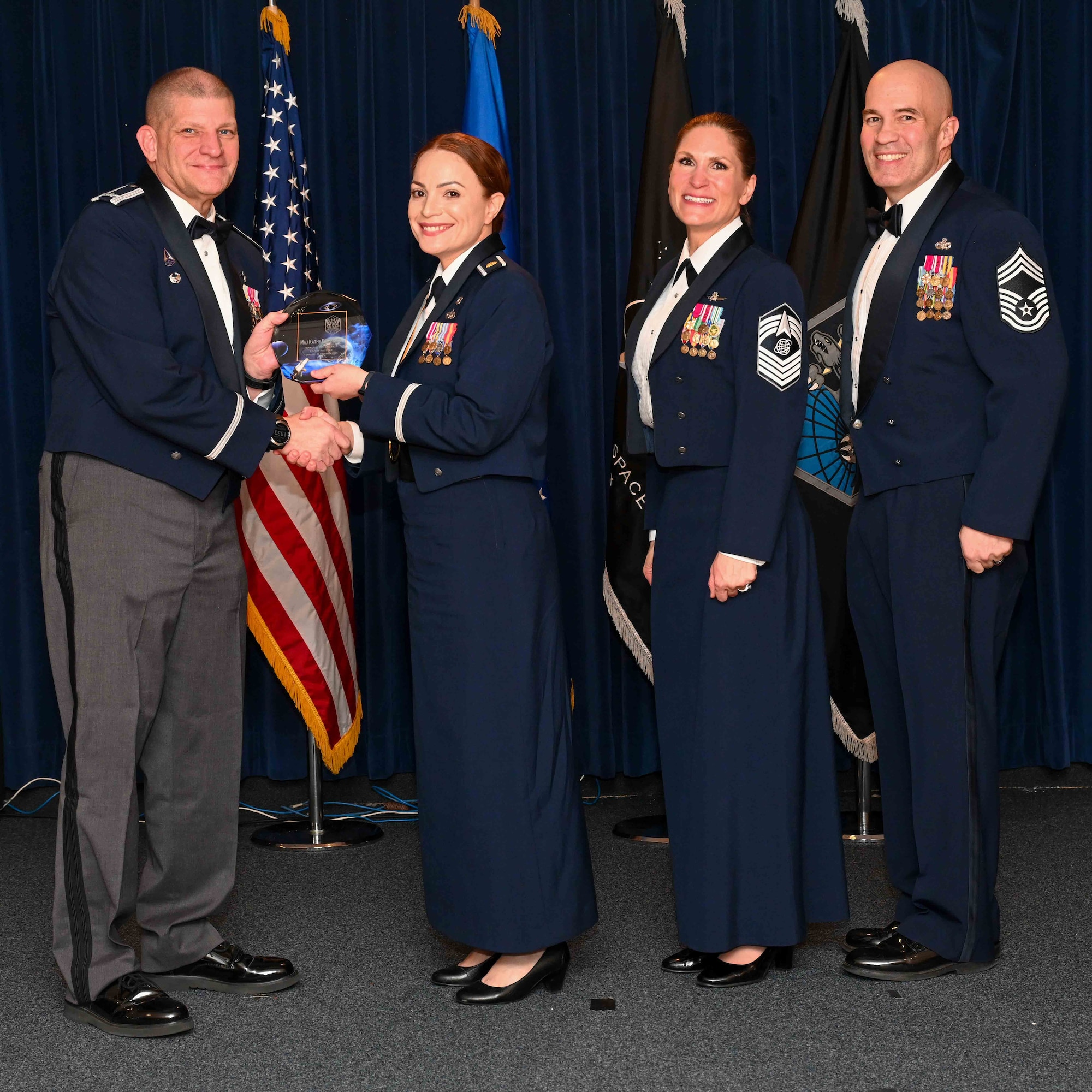 Service members serve