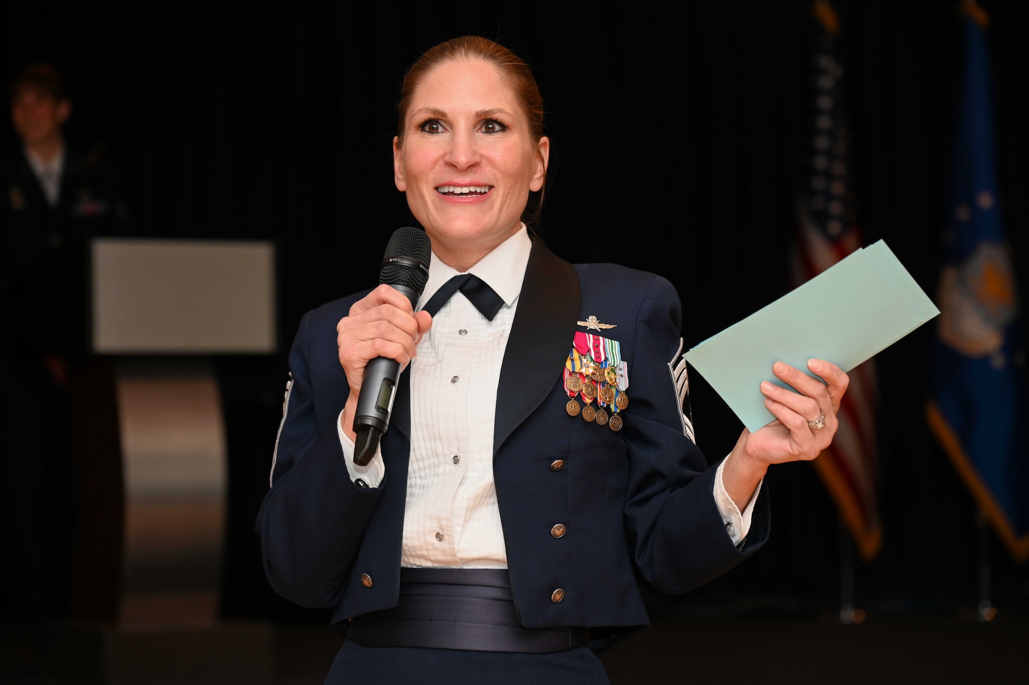 Service members serve