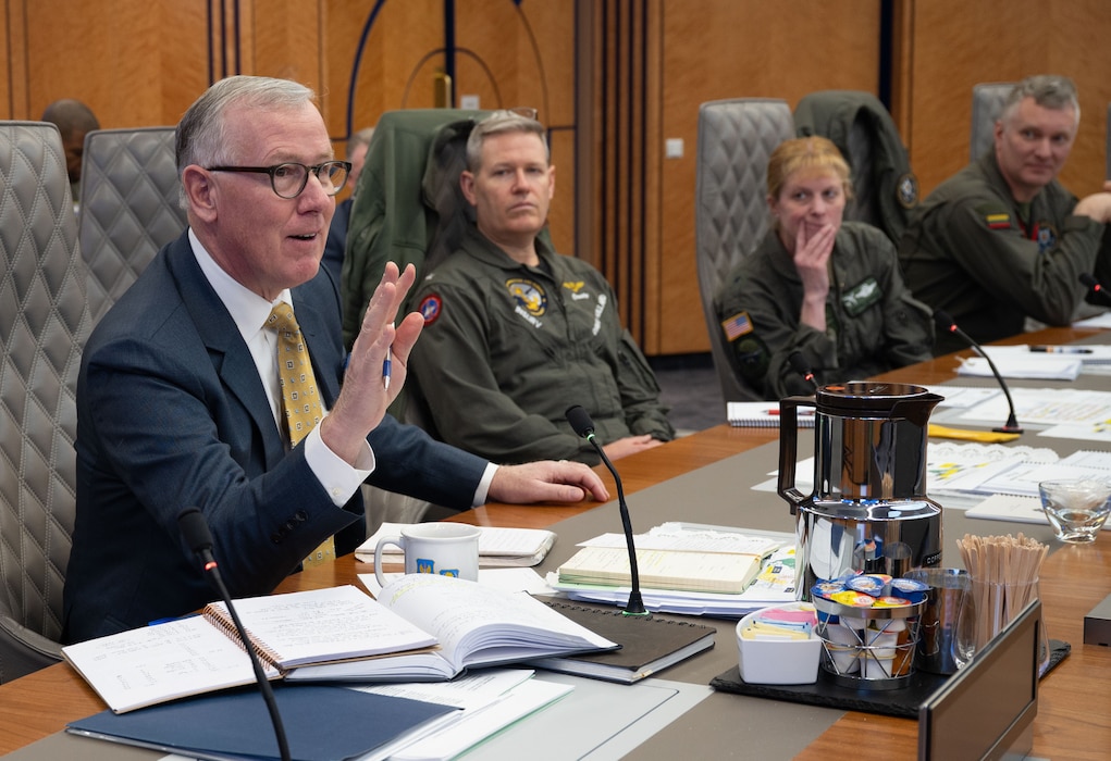 Senior leaders participate in conference