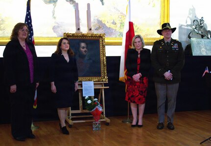 Col. Kowalski appeared as the guest speaker for their Casimir Pulaski Day celebration.