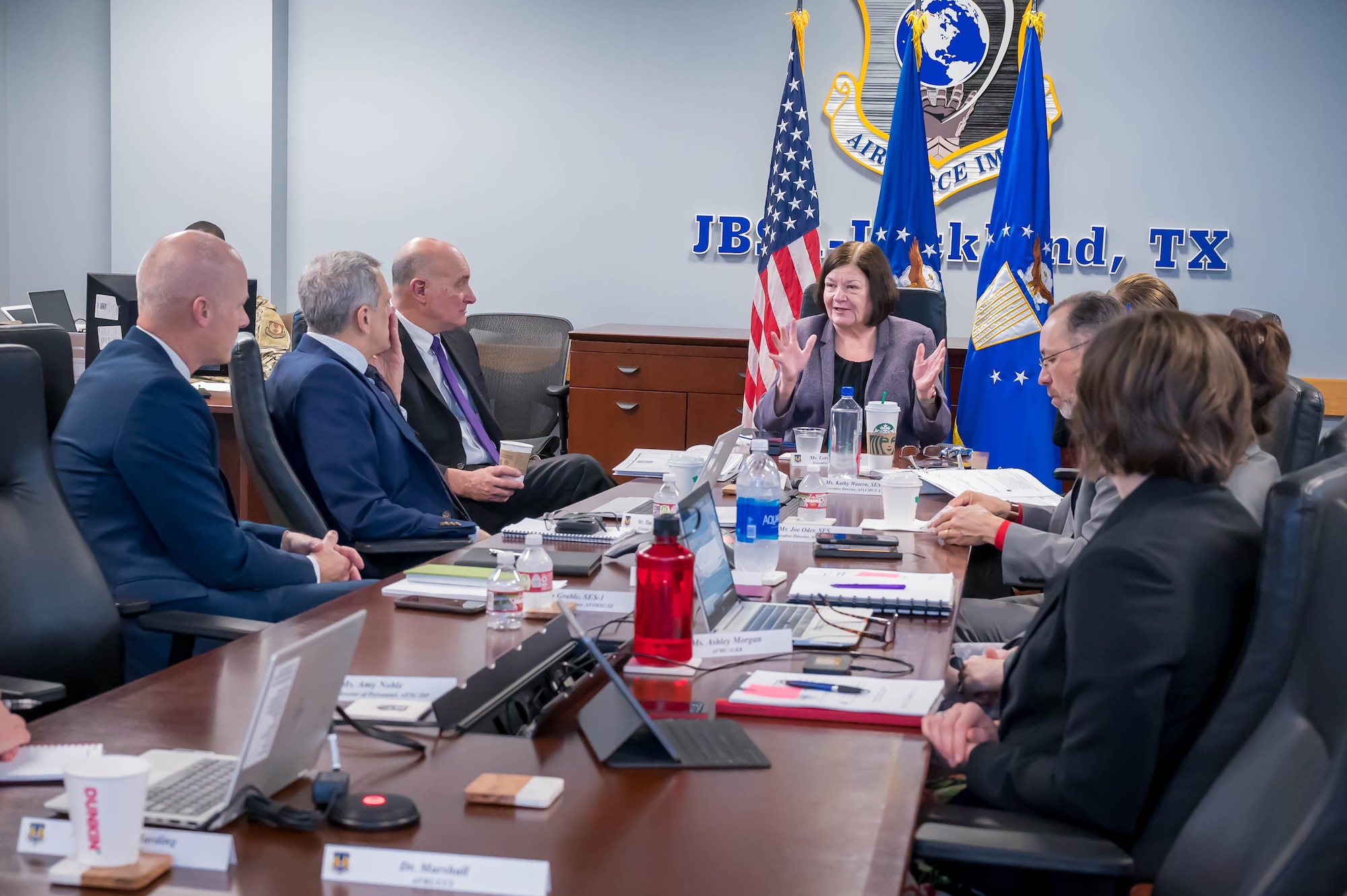 leaders at boardroom table