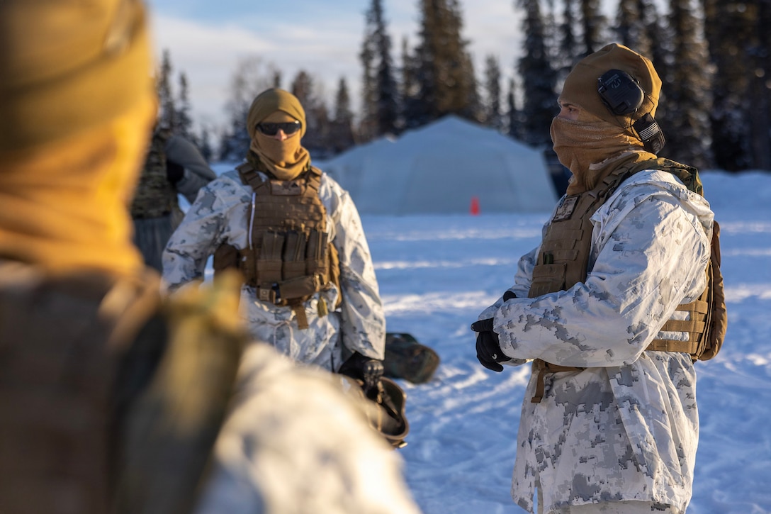 US Marines conduct OP6 Stinger live-fire exercise during ARCTIC EDGE 2026