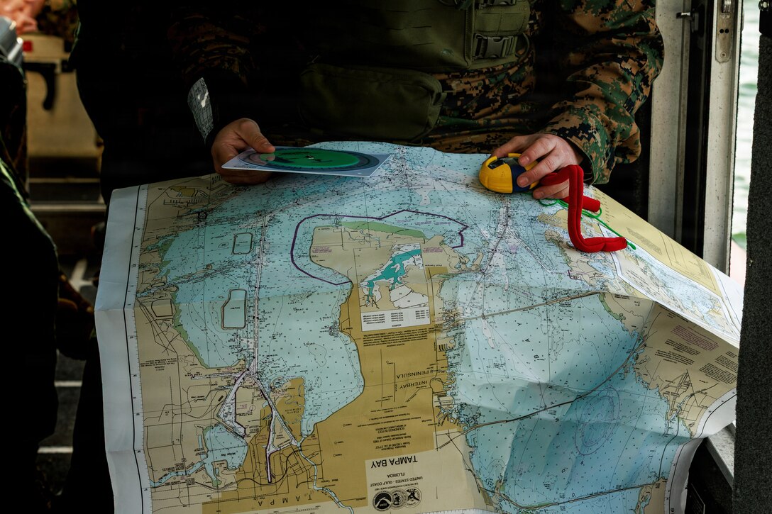 U.S. Marines with Charlie and Delta Companies, Littoral Craft Company, 4th Assault Amphibian Battalion, 4th Marine Division, conduct maritime navigation, tactical towing, and reconnaissance drills in Tampa, Florida, Mar. 2, 2026,. 



The training included recovery drills and littoral craft operations, was part of a command team training evolution designed to enhance technical proficiency and maintain operational readiness in a maritime environment.



(U.S. Marine Corps photo by Sgt. Luis Saldana)