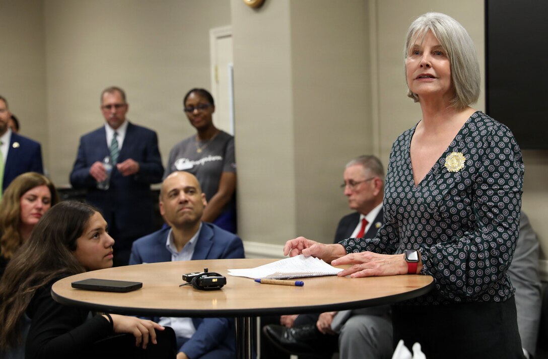 The event was hosted by Kentucky Senate joined along with Mrs. Karen Lamberton, wife of the Adjutant General–Kentucky, U.S. Army Maj. Gen. Hal Lamberton, whose continued support of Guard families helps make opportunities like this possible.