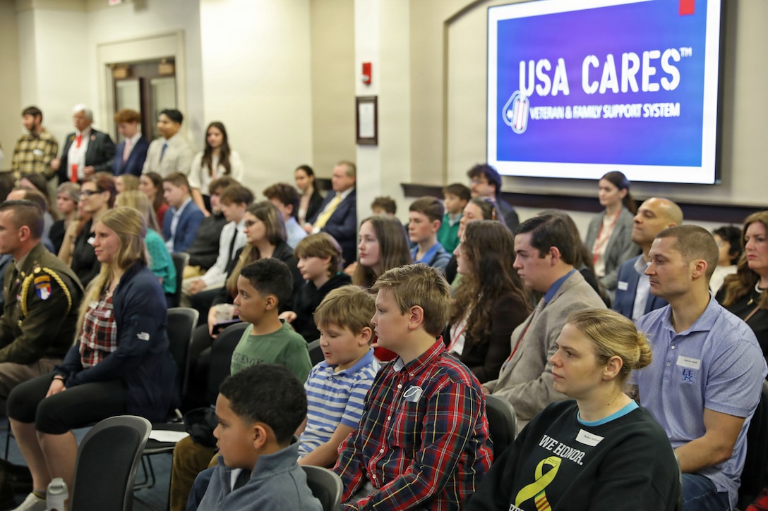 The event was hosted by Kentucky Senate joined along with Mrs. Karen Lamberton, wife of the Adjutant General–Kentucky, U.S. Army Maj. Gen. Hal Lamberton, whose continued support of Guard families helps make opportunities like this possible.