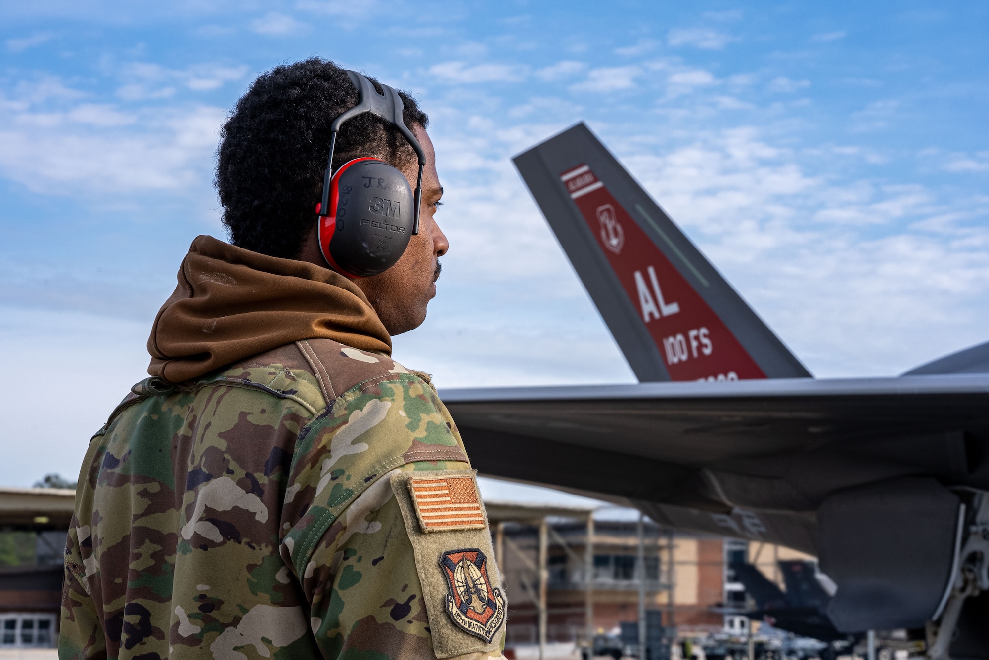 The wing is projecting airpower from home station while deploying a small, self-sufficient maintenance team to a forward location at the Gulfport Combat Readiness Training Center (CRTC) in Mississippi.