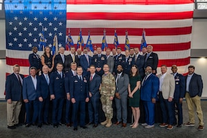 Nine honorary commanders and nine deputy honorary commanders were inducted during the ceremony.