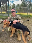 Army Reserve Soldiers save dog at Sentry South 26-2